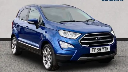 Used Ford Ecosport Titanium 125 HP (91 kW) 2022 Blue SUV