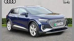 Blue Used 2023 Audi Q4 e-tron S-Line SUV | £28,564 (Good price)