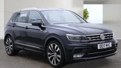 Used VW Tiguan R-line 150 HP (110 kW) 2017 Black SUV