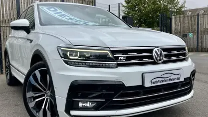 Used VW Tiguan R-line 150 HP (110 kW) 2019 White SUV