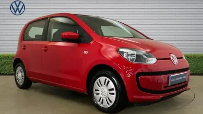 Used VW up! move up! 60 HP (44 kW) 2015 Red Hatchback
