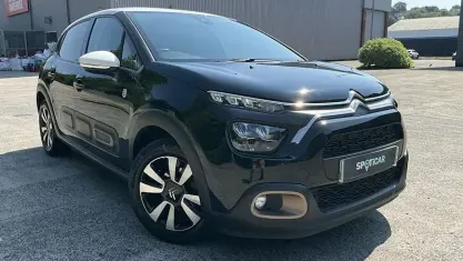 Used Citroën C3 PureTech 110 HP (80 kW) 2023 Black Hatchback
