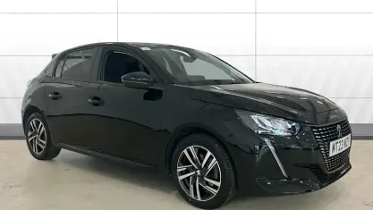 Used Peugeot 208 Active+ 102 HP (75 kW) 2023 Black Hatchback