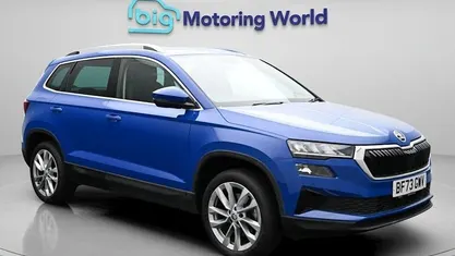 Used Skoda Karoq SE L 150 HP (110 kW) 2023 Blue SUV