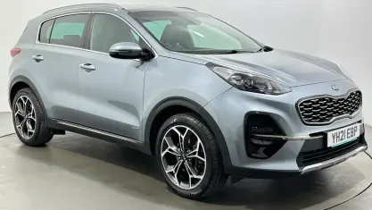 Used Kia Sportage GT-Line 177 HP (130 kW) 2021 Silver SUV