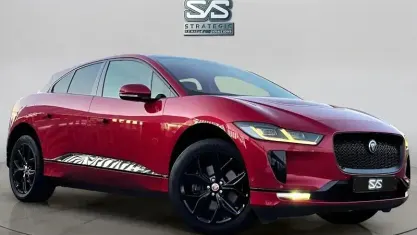Käytetty Jaguar I-Pace SE 294 kW (400 HP) 2021 Punainen Katumaasturi