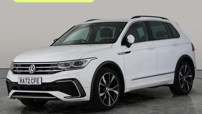 White Used 2023 VW Tiguan R-line SUV | £24,655 (Good price)