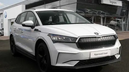 Used Skoda Enyaq iV ecoSuite 131 kW (179 HP) 2022 White SUV