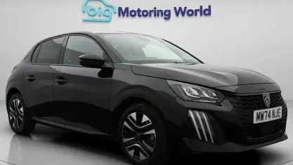 Used Peugeot 208 Allure 101 HP (74 kW) 2024 Black Hatchback