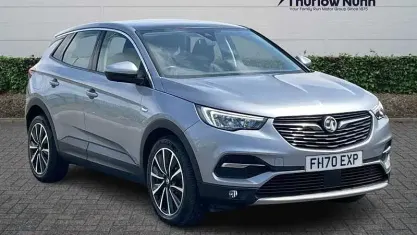 Used Vauxhall Grandland X Elite 131 HP (96 kW) 2020 Grey SUV
