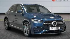 Blue Used 2021 Mercedes GLA180 AMG line SUV | £24,250 (Fair price)