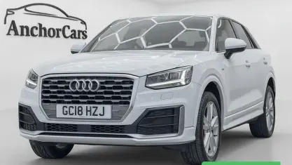 Used Audi Q2 S-Line 150 HP (110 kW) 2018 White SUV