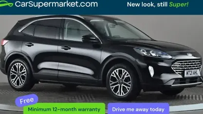 Begagnad Ford Kuga Titanium 190 HK (139 kW) 2020 Svart SUV
