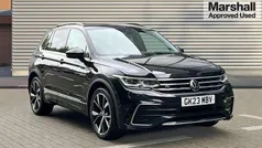 Black Used 2023 VW Tiguan R-line SUV | £26,455 (Fair price)