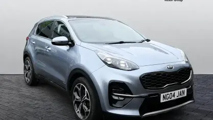 Used Kia Sportage GT-Line S 177 HP (130 kW) 2020 Silver SUV