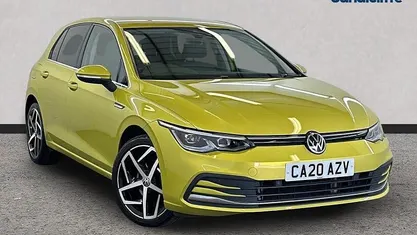 Used VW Golf VIII Style 150 HP (110 kW) 2024 Yellow Hatchback