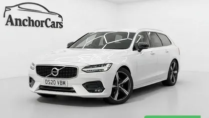 Used Volvo V90 R-Design 190 HP (139 kW) 2020 White Estate