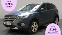 Blue Used 2018 Ford Kuga Titanium X SUV | £11,794 (Fair price)