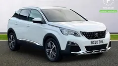 White Used 2020 Peugeot 3008 Allure Estate | £14,599 (Fair price)