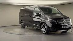Black Used 2023 Mercedes V220 AMG line MPV | £57,200 (Fair price)