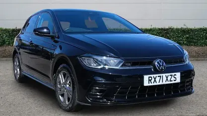 Used VW Polo R-line 95 HP (69 kW) 2021 Black Hatchback