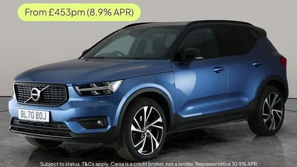 Blue Used 2020 Volvo XC40 R-Design Pro SUV | £26,199 (Fair price)