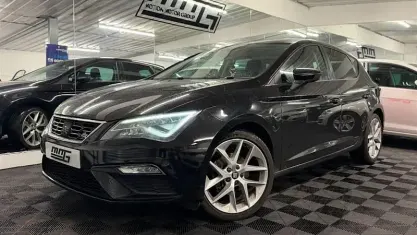 Used Seat Leon FR 150 HP (110 kW) 2017 Black Hatchback