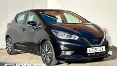 Black Used 2019 Nissan Micra Acenta Hatchback | £9,351 (Fair price)