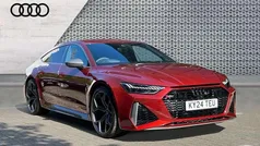 Grenadine red metallic Used 2024 Audi RS7 Performance Hatchback | £87,990 (Fair price)