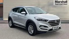 Silver Used 2017 Hyundai Tucson Premium SUV | £12,549 (Fair price)