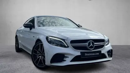 Used Mercedes C43 AMG Premium Plus 390 HP (286 kW) 2023 White Coupe