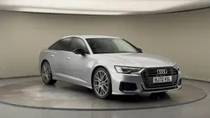 Floret silver metallic/floret silver metallic Used 2022 Audi A6 Black Edition Sedan | £23,700 (Fair price)