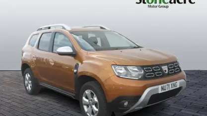 Used Dacia Duster Comfort 116 HP (85 kW) 2021 Orange SUV