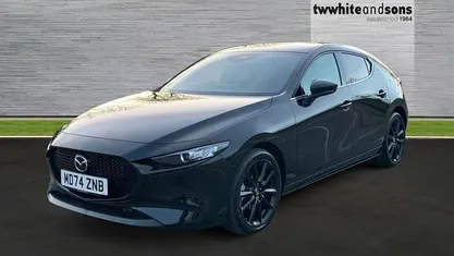 Black Used 2025 Mazda 3 Homura-Line Hatchback | £18,950 (Fair price)