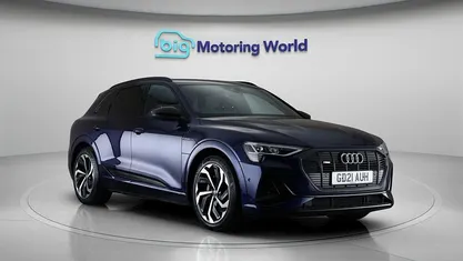 Used Audi e-tron Black Edition 300 kW (408 HP) 2021 Blue SUV
