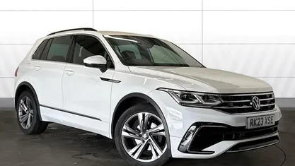 Used VW Tiguan R-line Edition 150 HP (110 kW) 2023 White SUV