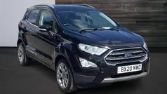 Black Used 2020 Ford Ecosport Titanium SUV | £10,499 (Fair price)