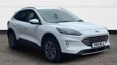 White Used 2021 Ford Kuga Titanium SUV | £20,990 (Fair price)
