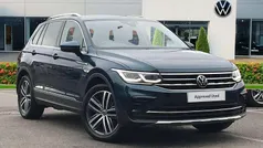 Blue Used 2022 VW Tiguan Elegance SUV | £24,499 (Fair price)