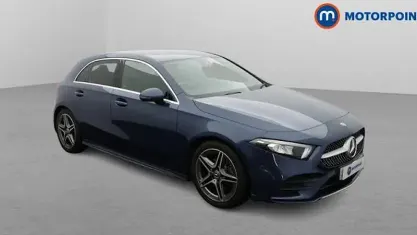 Used Mercedes A200 Executive 163 HP (119 kW) 2021 Blue Hatchback