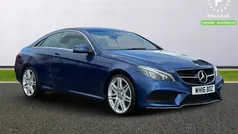 Blue Used 2016 Mercedes E220 AMG line Coupe | £13,299 (Super price)