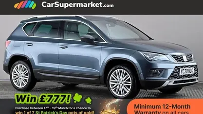 Used Seat Ateca XCELLENCE 150 HP (110 kW) 2020 Grey SUV