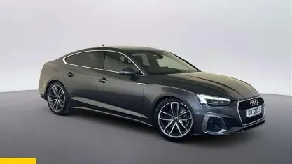 Used Audi A5 Sportback S-Line 150 HP (110 kW) 2022 Grey Hatchback