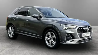 Used Audi Q3 S-Line 150 HP (110 kW) 2021 Grey SUV