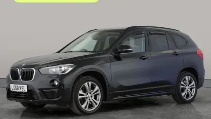 Begagnad BMW X1 Sport Line 190 HK (139 kW) 2018 Svart SUV