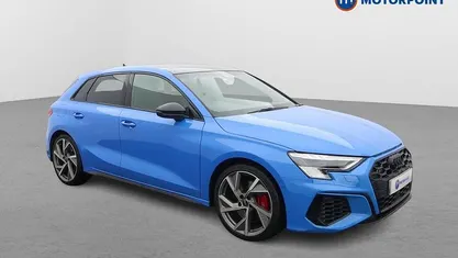 Blue Used 2023 Audi S3 Sportback Black Edition Hatchback | £31,949 (Fair price)