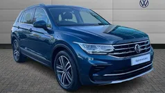 Blue Used 2021 VW Tiguan Elegance SUV | £24,350 (Fair price)