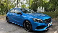 Blue Used 2017 Mercedes A200 AMG Line Premium Hatchback | £10,995 (Fair price)