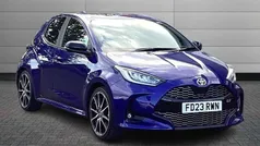 Blue Used 2023 Toyota Yaris Hybrid Sport Hatchback | £18,595 (Fair price)