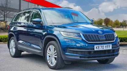 Used Skoda Kodiaq SE L 150 HP (110 kW) 2020 Blue SUV